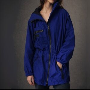 Women’s Vintage 90's Eddie Bauer Blue Insulated Zip Winter Retro Ski Coat Med